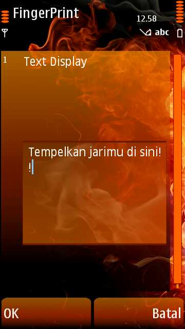 Teks Finger Print By Erit Kantoni